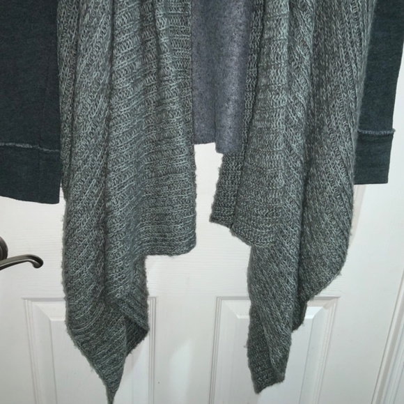 Anthropologie Saturday Sunday Cozy Casado Cardigan Sz S waterfall front - Picture 2 of 10